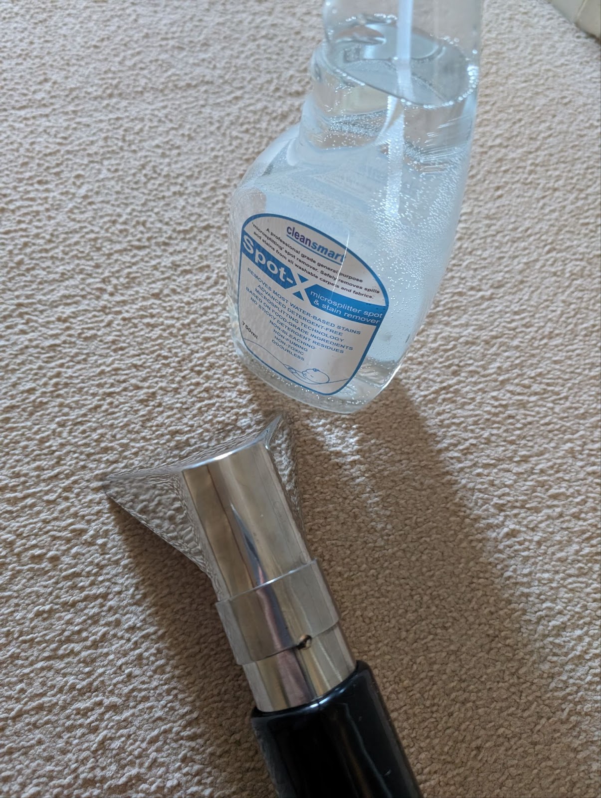 Carpet cleaning example