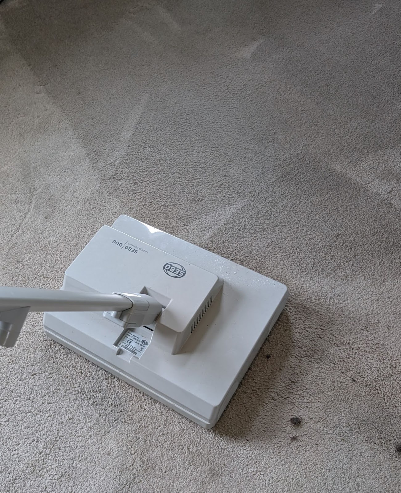 Carpet cleaning example